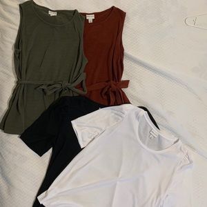 AVA VIV Plus Size Tops Lot (4)